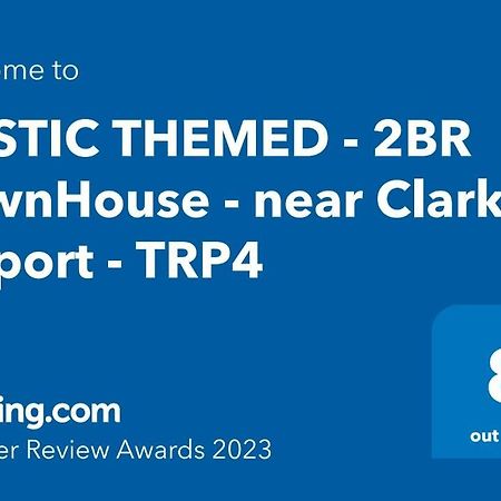 Rustic Themed - 2Br Townhouse - Near Clark Airport - Trp4 Apartment Mining Exterior foto